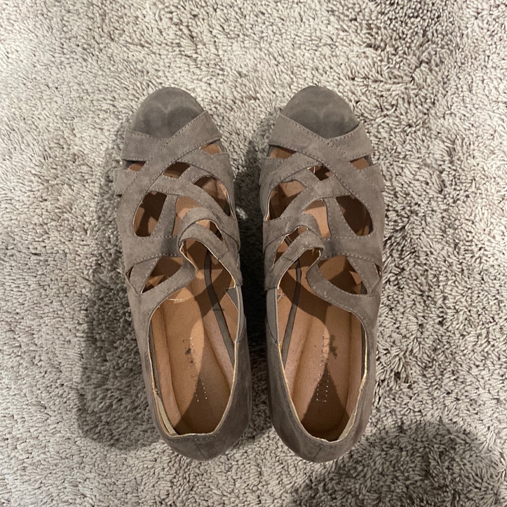 Wedged heels
